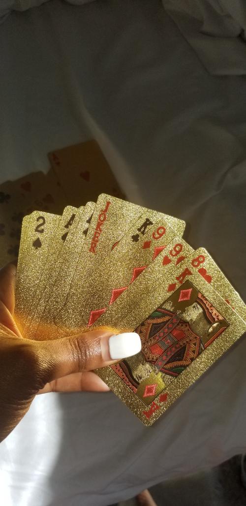 24K Gold-Plated Playing Cards With Optional Case photo review