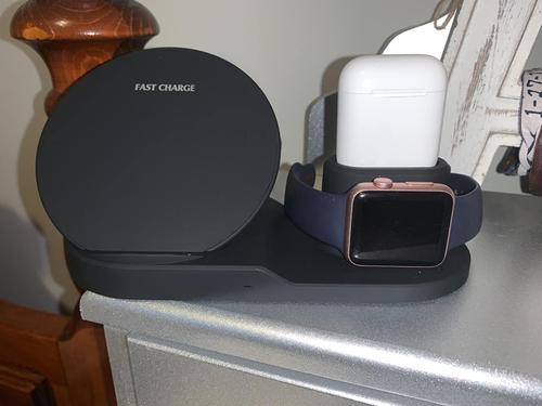 3 In 1 Wireless Charger Dock Station photo review