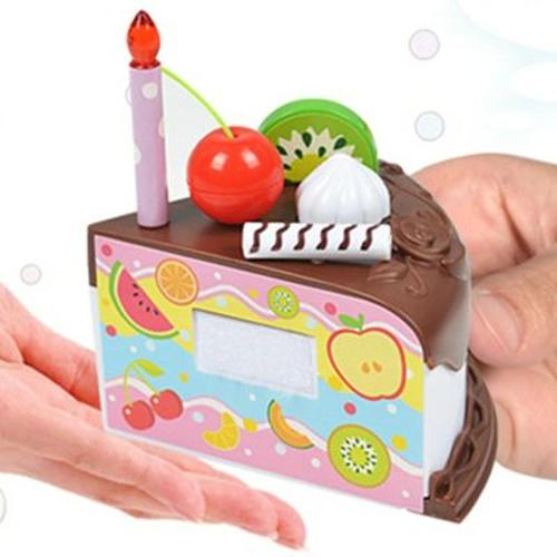 "37-Piece Pretend Play Kitchen Toys with Cake Food for Kids "