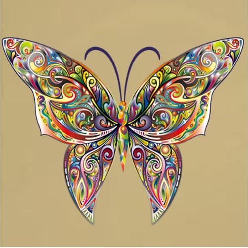 3D Colorful Butterfly Wall Art Decal for Living Room Bedroom