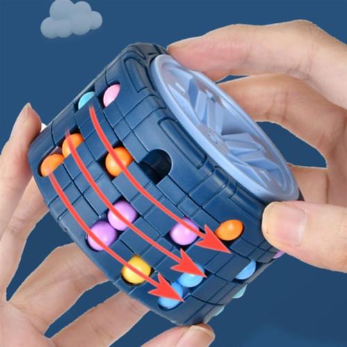 3D Cube Toy - Magical Bean Gyro Rotate Slide Puzzle Games for Kids Educational