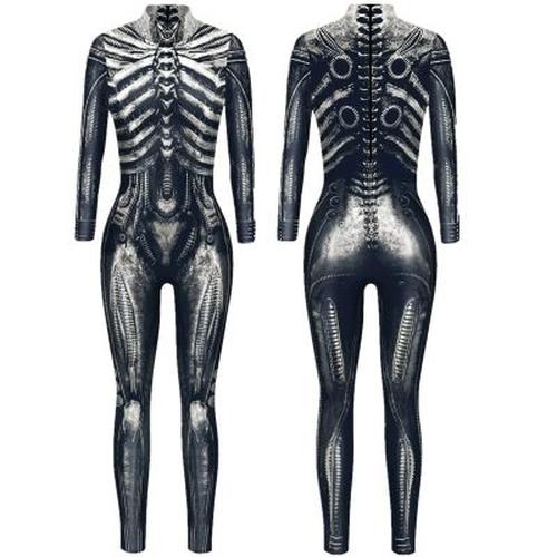 3D Robot Cyberpunk Bodysuit Costume S-Xl