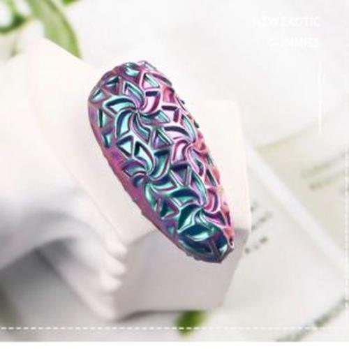 4D Sculpture Nail Art Mold Set