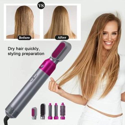 5in1 Automatic Curling Machine, Hair Curler, Mini Multifunction Hair Dryer