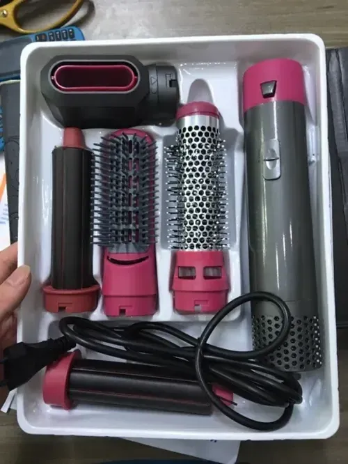 5in1 Automatic Curling Machine, Hair Curler, Mini Multifunction Hair Dryer photo review