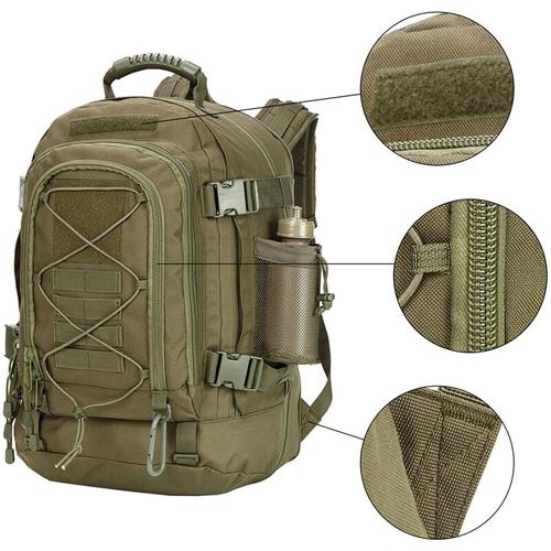 60L Large Military Tactical Backpack Army  Assault Rucksack Men Backpacks Travel Camping Hiking