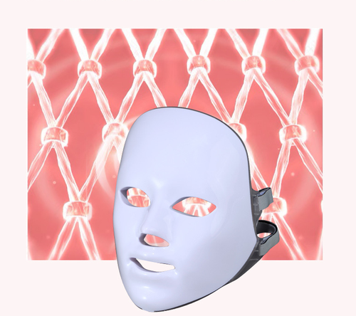 7 Colors LED Light Therapy Mask for Rosacea Treatment