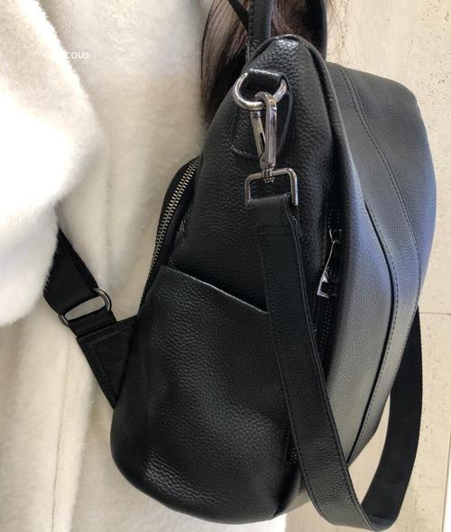 All Match Leather Soft Leather Anti Theft Multifunctional Backpack photo review