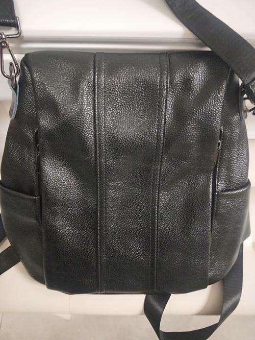 All Match Leather Soft Leather Anti Theft Multifunctional Backpack photo review