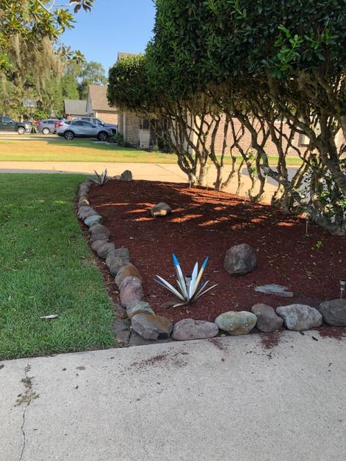 Large Tequila Rustic Sculpture, Rustic Metal Agave Plants, DIY Metal Agave Plant Home Decor photo review