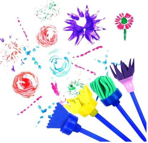 Art Brush Set, Paint Roller Set, Kids Early Learning Kit