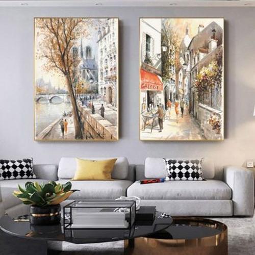 Art Print Paintings, Simple Living Room Wall Pictures