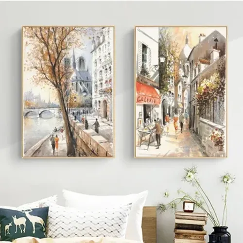 Art Print Paintings, Simple Living Room Wall Pictures