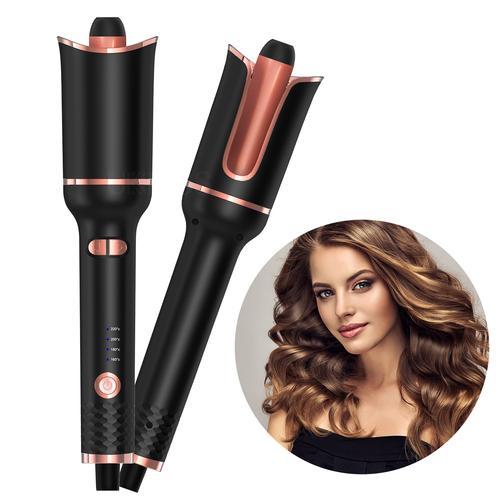 Automatic Curling Iron with Rotating Ceramic Tongs