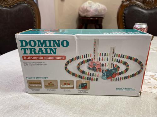 Automatic Domino Train Toy to Launch Set photo review