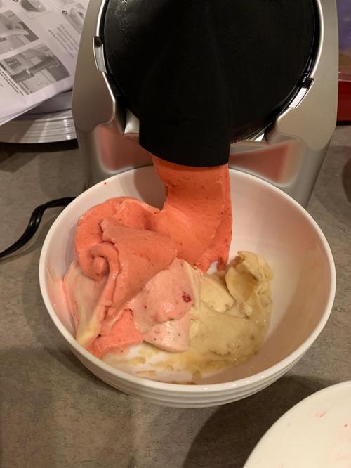 Automatic Fruit Ice Cream Maker photo review