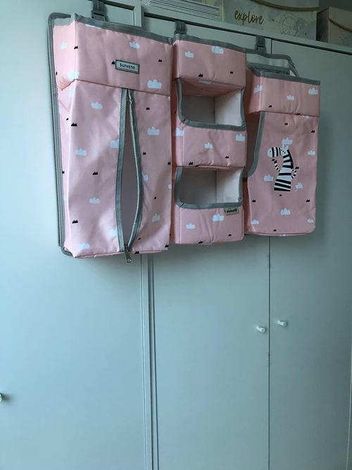 Baby Crib Hanging Storage Nursery Organizer photo review