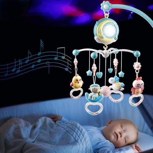 Baby Crib Musical Mobile With Projector, Baby Music Bedside Bell Projection