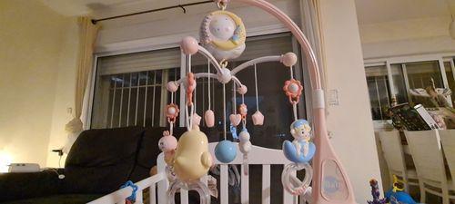 Baby Crib Musical Mobile With Projector, Baby Music Bedside Bell Projection photo review