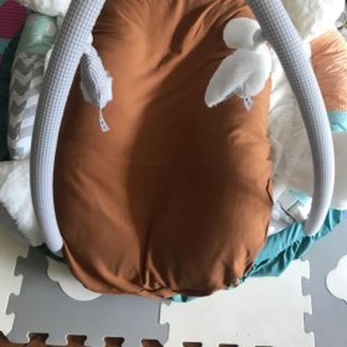 Baby Lounger | Baby Nest For Co-Sleeping - Cushioned Nest Sleep Pillow photo review