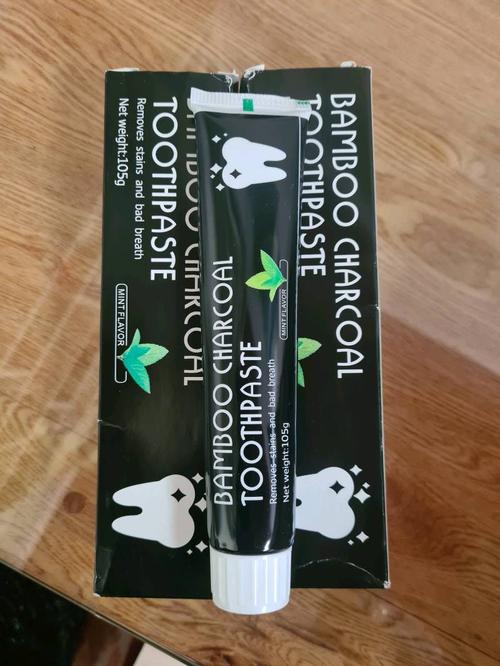 Bamboo Charcoal Toothpaste Teeth Whitening photo review