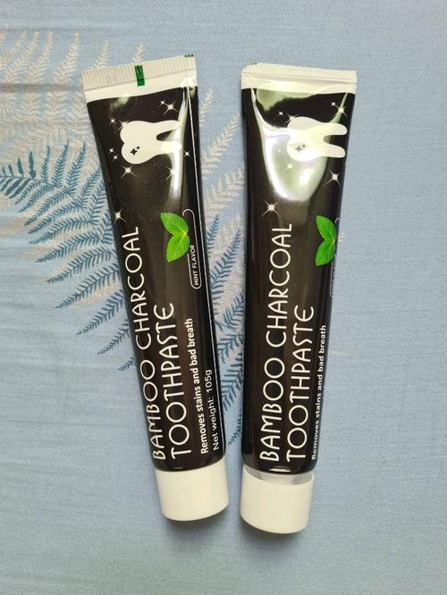 Bamboo Charcoal Toothpaste Teeth Whitening photo review