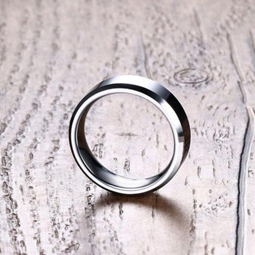 Black Tungsten Spinner Ring Spinning Wedding Band