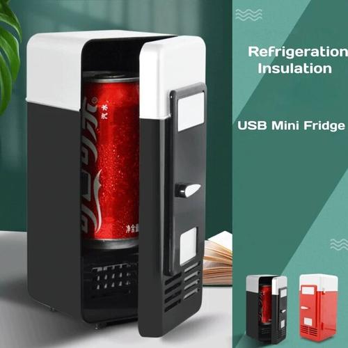 Car Mini Fridge Warmer and Cooler Dual Auto USB Refrigerator