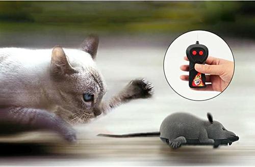 Cat Toy Electric Wireless Remote Control Simulation Mouse