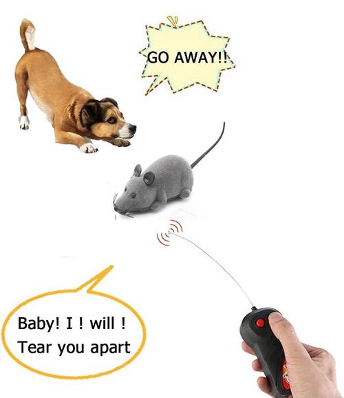 Cat Toy Electric Wireless Remote Control Simulation Mouse