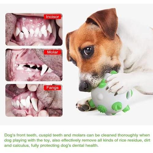 Chew-Resistant Dog Toys - Interactive Dog Puzzle Toys with Chew Ball