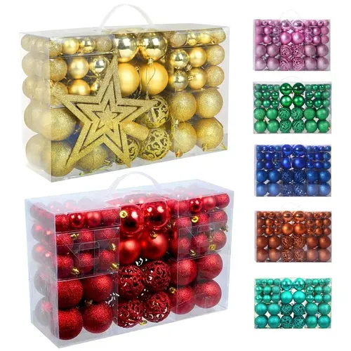 Christmas Balls Star Ornaments for Christmas Tree Decoration