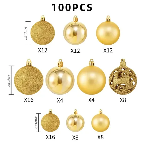 Christmas Balls Star Ornaments for Christmas Tree Decoration