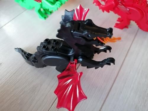 Creative Medieval Dragon  Figures Building Blocks Bricks Collection  Toys For Children photo review