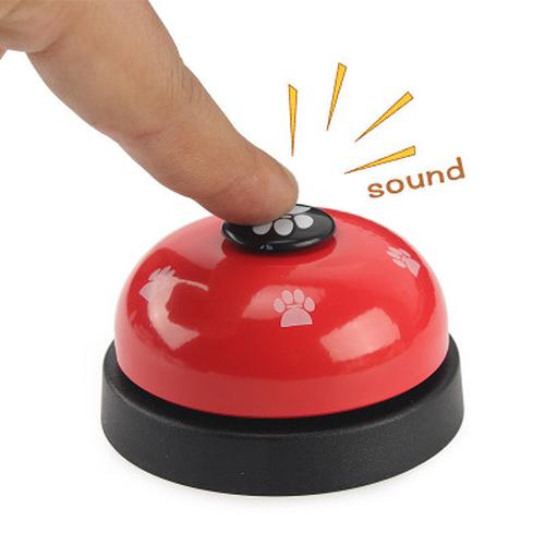 Dinner Bell Pet Training Toy for Dog Cat - Interactive Food Feed Reminder