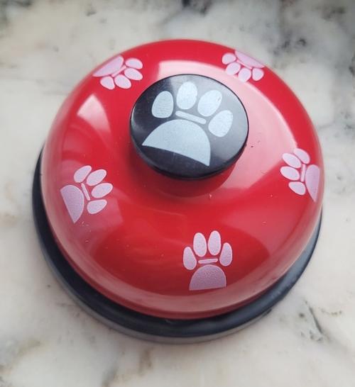 Dinner Bell Pet Training Toy for Dog Cat - Interactive Food Feed Reminder photo review