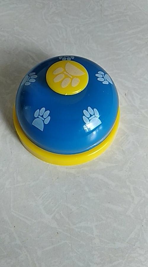 Dinner Bell Pet Training Toy for Dog Cat - Interactive Food Feed Reminder photo review