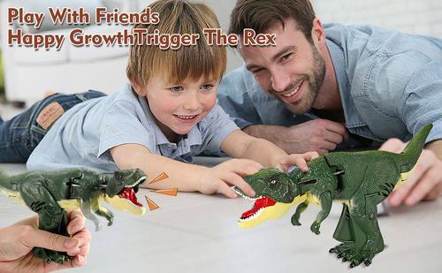 Dinosaur Spring Swing Fidget Toy - Stress Relief for Kids