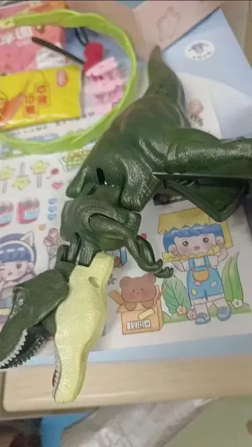 Dinosaur Spring Swing Fidget Toy - Stress Relief for Kids photo review