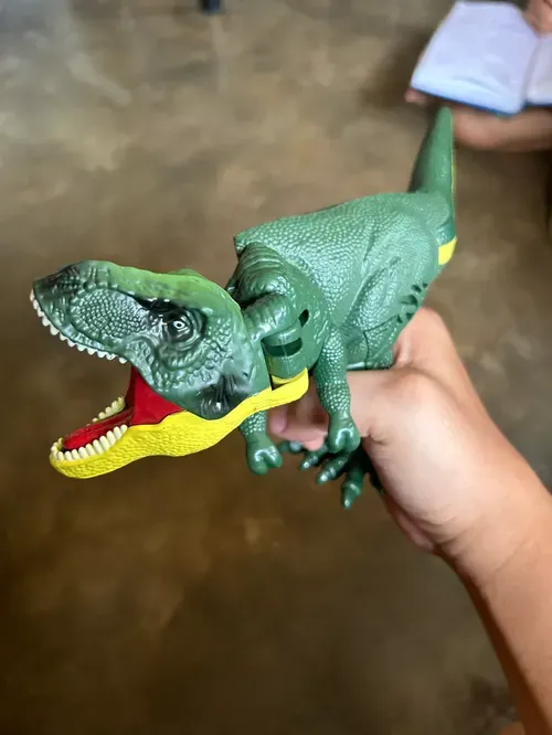 Dinosaur Spring Swing Fidget Toy - Stress Relief for Kids photo review