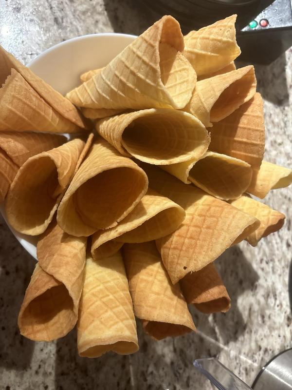 Diy Electric Waffle Ice Cream Cone Maker photo review