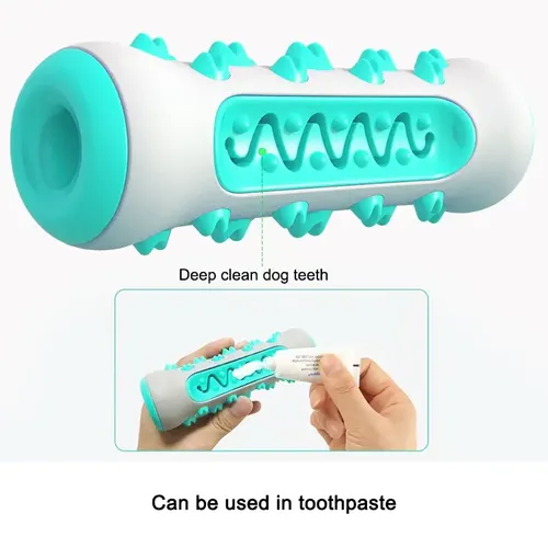 Dog Molar Toothbrush Toys for Chewing &amp; Cleaning Teeth - Safe Puppy Dental Care