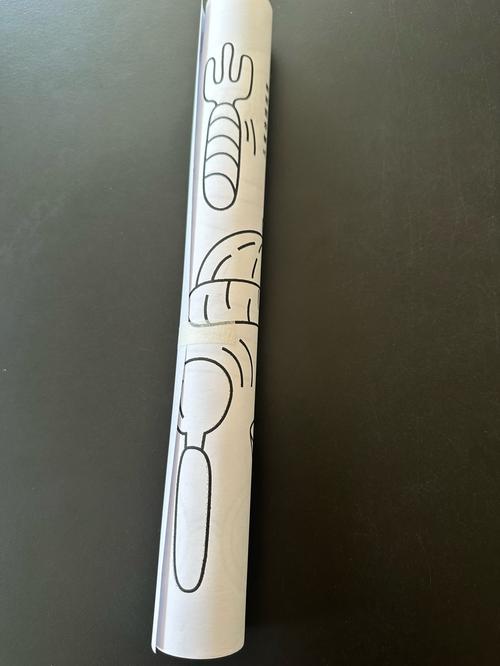 Educational Coloring Paper Roll for Kids - Stickable on Wall photo review