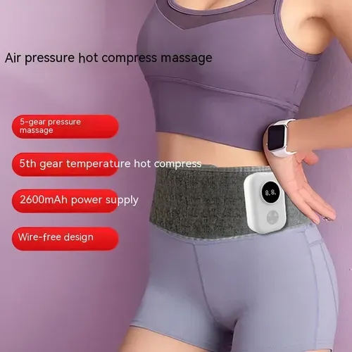 Electric Air Pressure Waist Massager Belt for Weight Loss and Pain Relief.