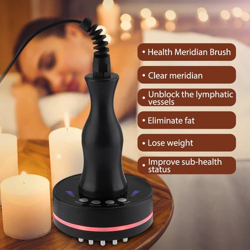 Electric Meridian Massager with Vibration, Heat, and Acupuncture