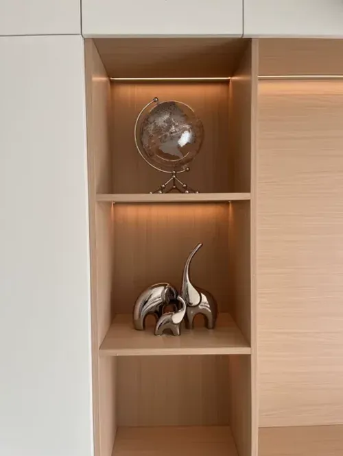 Electroplated Silver Elephant Crafts for Luxury Living Room Decor photo review