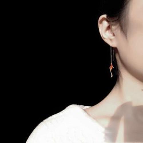 Fashionable Fish Shaped Earrings For Women