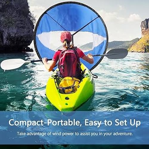 Foldable Kayak Sail Kit: Wind-powered Boating for Everyone