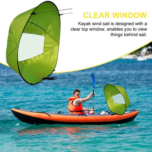 Foldable Kayak Sail Kit: Wind-powered Boating for Everyone