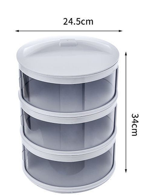 Food Stack Layer Insulated With Cover